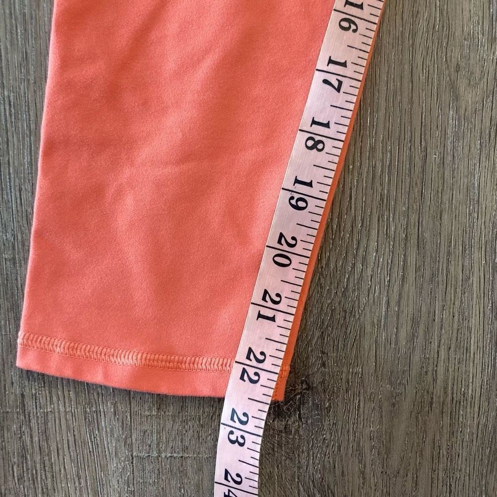 Fabletics Orange Leggings L Euc - image 7